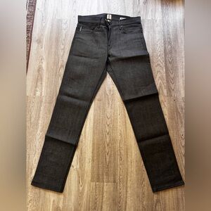 The Pen Slim - Gray Raw 10.5oz Selvedge